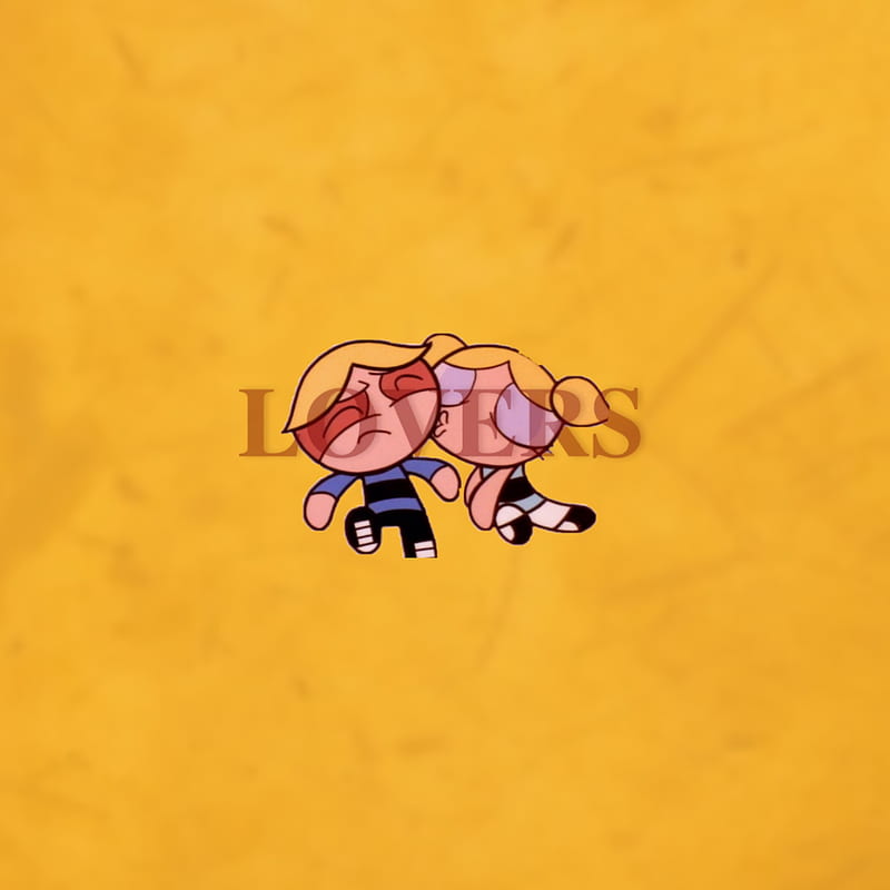 Download Cute Baddie Cartoon Buttercup On Phone Wallpaper