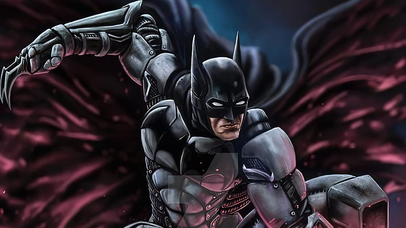 Batman Ready, batman, superheroes, digital-art, artwork, HD wallpaper