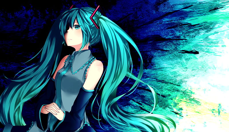 X Px P Descarga Gratis Hatsune Miku Bonita Cg Agradable Anime Agua Belleza