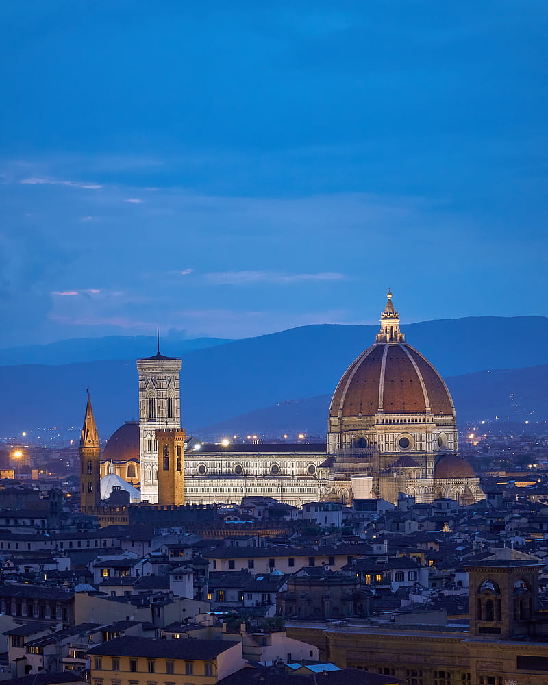 Florence, Italy | Night city, View wallpaper, Florence italy