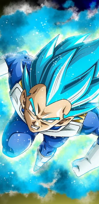 Vegeta x Goku, blue, drip, green, movie, snow, HD phone wallpaper