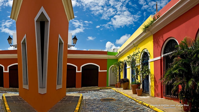 Old San Juan, Puerto Rico, San Juan, colorful, hispanic, HD wallpaper ...