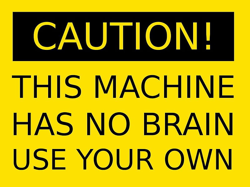 Caution, la maquina, read, brain, HD wallpaper