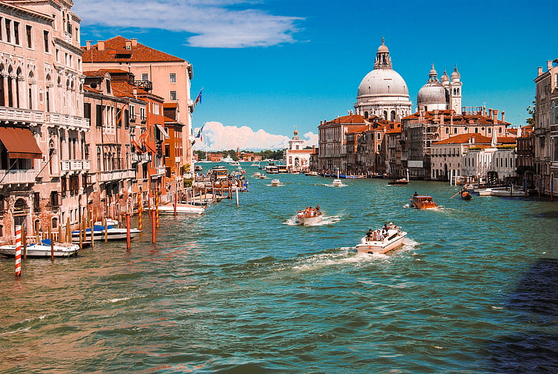 Venice Grand Canal, Italy, HD wallpaper