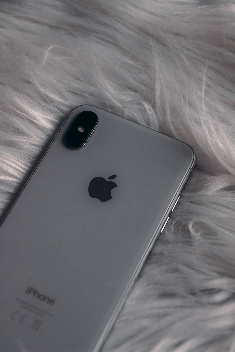 silver iphone 6 on white textile, HD phone wallpaper