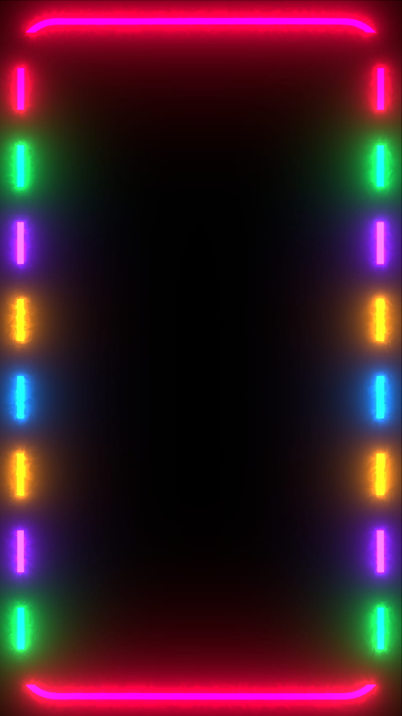 Colourful border lockscreen live wallpaper - Note 10/S20 Series - Link in  Comments : r/Note10wallpapers
