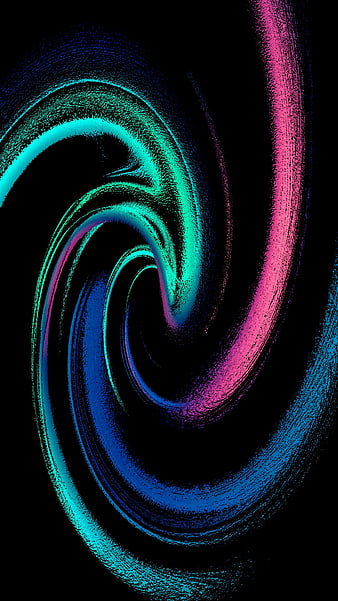 HD wallpaper neon abstract amoled black blue colorful design digital iphone samsung thumbnail