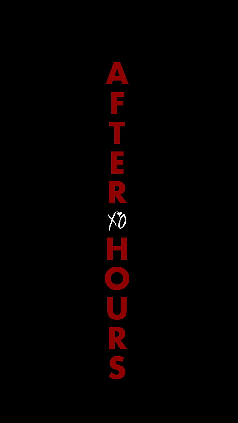 AFTER HOURS, amoled, the weeknd, HD phone wallpaper