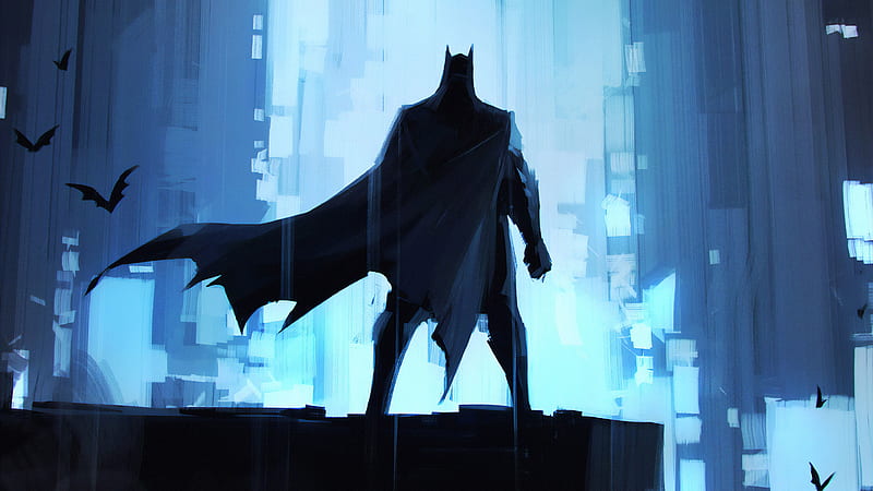 Batman Painting Art, HD wallpaper