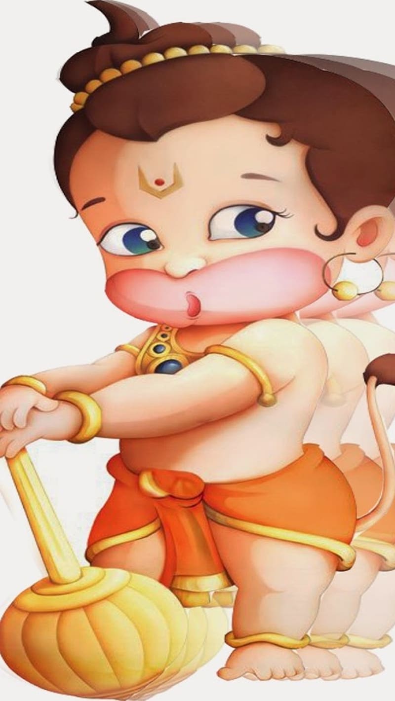 Baby hanuman, bal hanuman, rambhakt hanuman, HD phone wallpaper ...