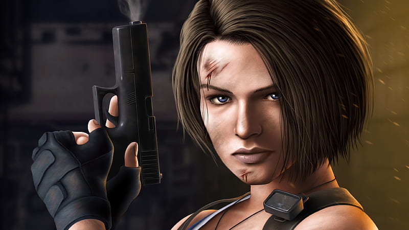 Jill Valentine Resident Evil 3 2020 , resident-evil-3, resident-evil, 2020-games, games, artstation, HD wallpaper