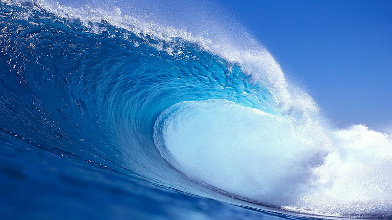 wave surf sea ocean-, HD wallpaper
