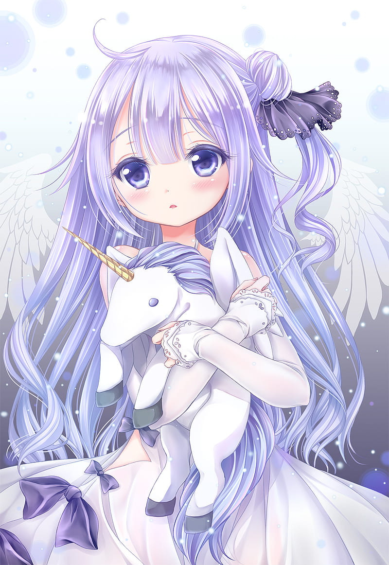 Anime Unicorn Girl Keyboard Theme APK for Android Download