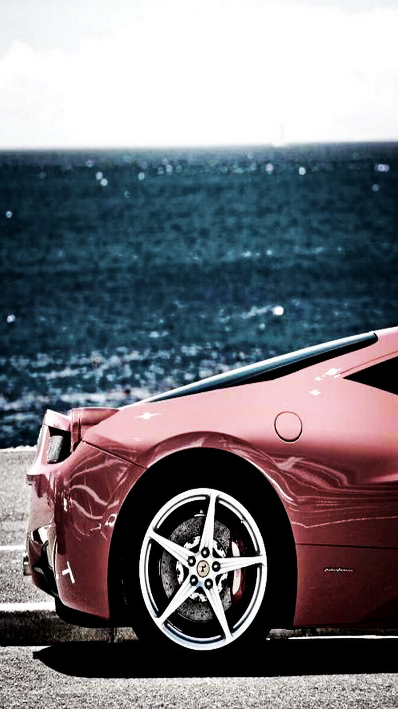 Ferrari, tyre, HD phone wallpaper
