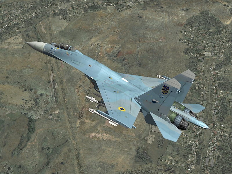 Sukhoi Su-27, ukranian air force, jet fighter, ukraine air force, sukhoi su 27, HD wallpaper