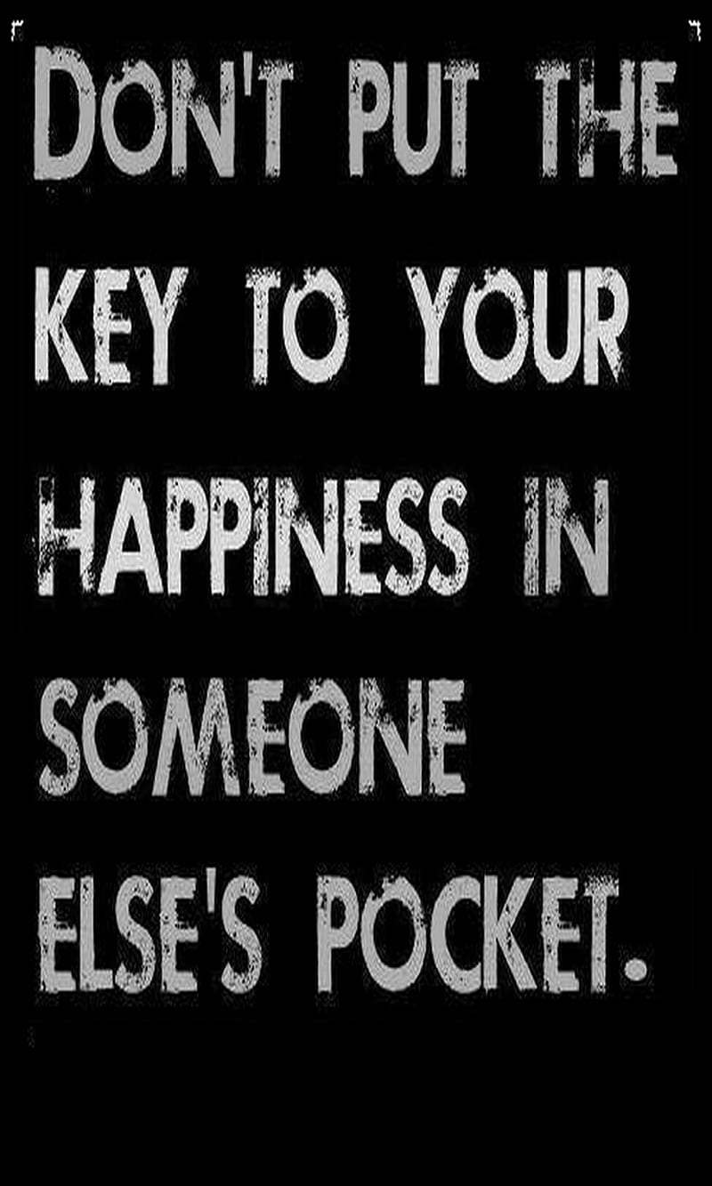 Key, else, happiness, pocket, put, neko, HD phone wallpaper