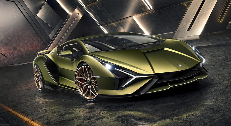 2020 Lamborghini Sián - Front Three-Quarter , car, HD wallpaper