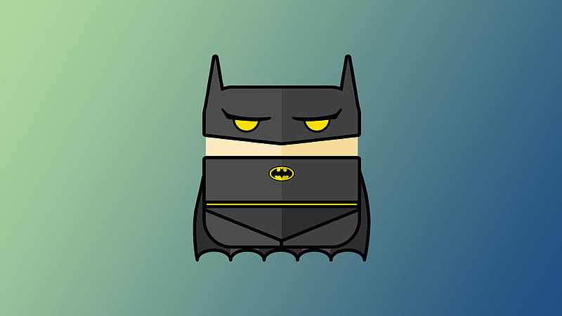 Batman Minimalist , batman, superheroes, artist, artwork, digital-art, minimalism, minimalist, behance, HD wallpaper