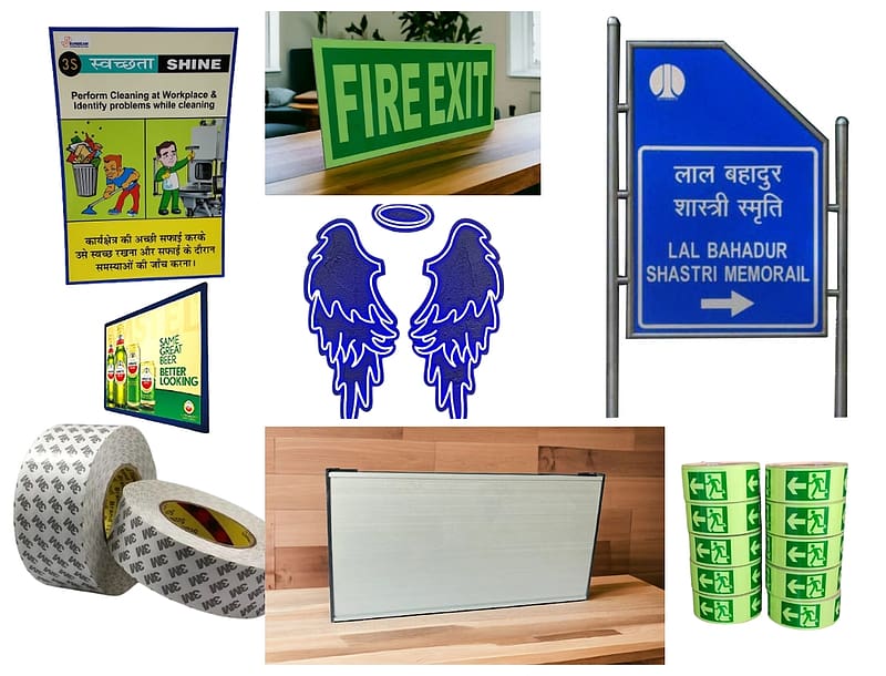 Signage Board Manufacturer, Adhesive Tape Roll, LED Signage Board Manufacturer, Neon Sign Manufacturer, LED Exit Sign, Road Safety Signage, HD wallpaper