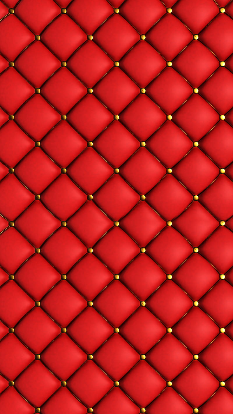 Red quilted, TOP, HD phone wallpaper