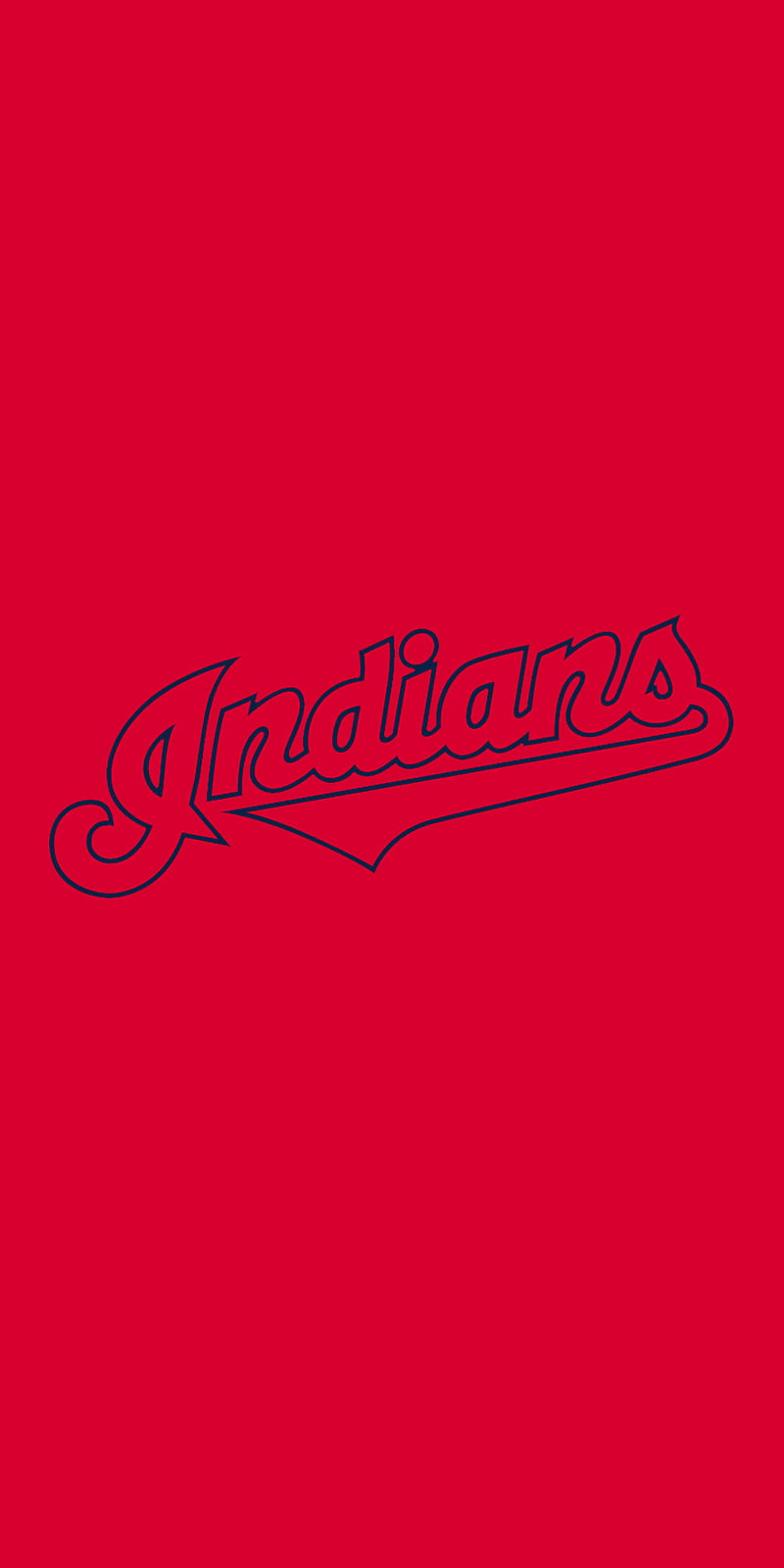Cleveland Indians, mlb, baseball, logo, HD mobile wallpaper