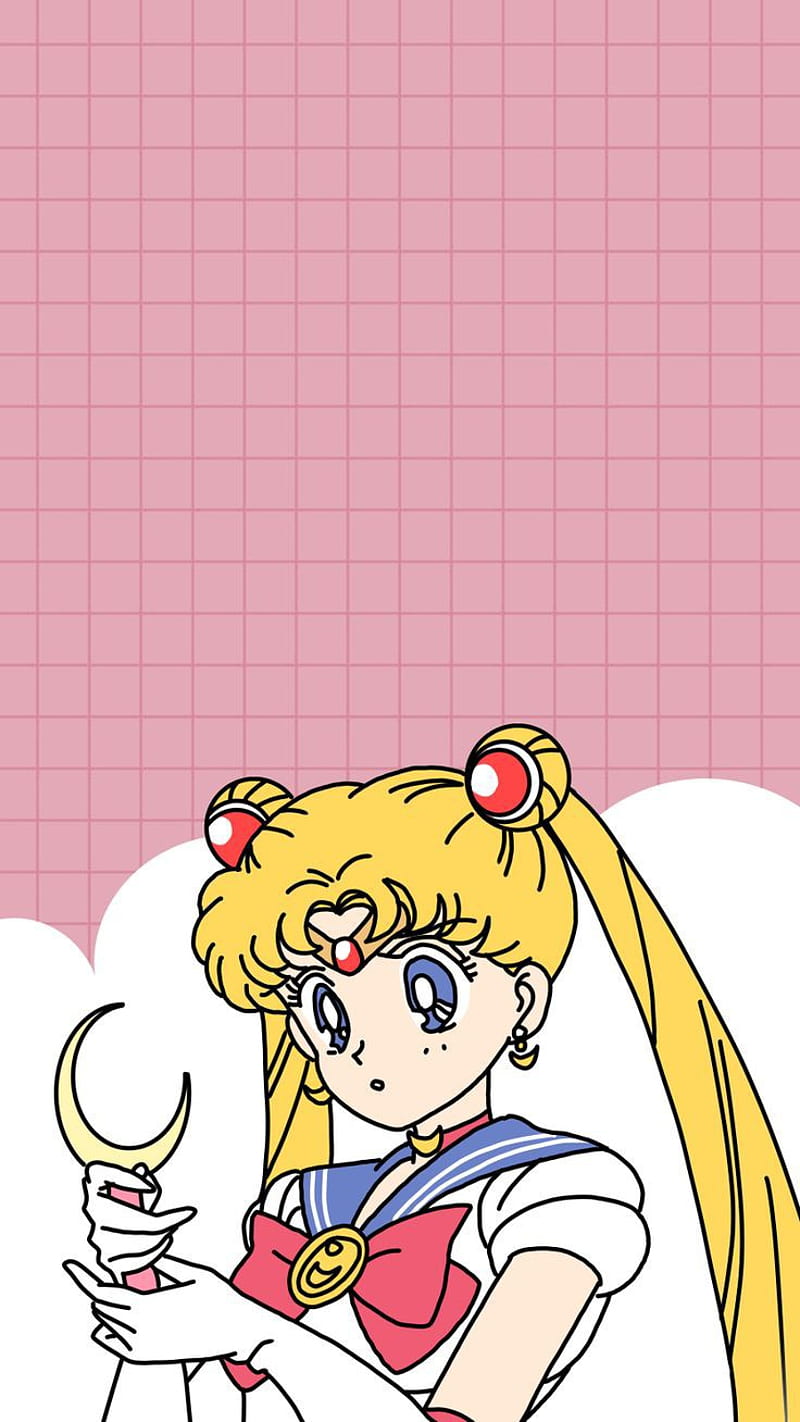 Sailor Moon, anime, cute, girl, kawaii, HD phone wallpaper | Peakpx