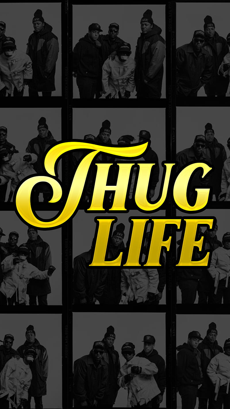 T**g Life NWA, hip hop, ice cube, rap, styles, thuglife, HD phone wallpaper