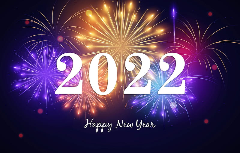 Holiday, New Year 2022, HD wallpaper