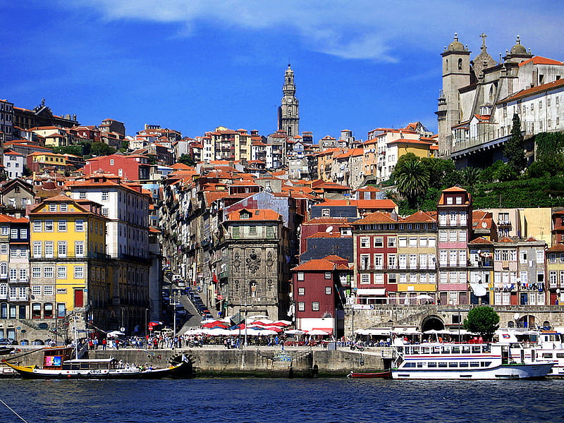 Oporto - Portugal, europe, cities, portugal, oporto, HD wallpaper
