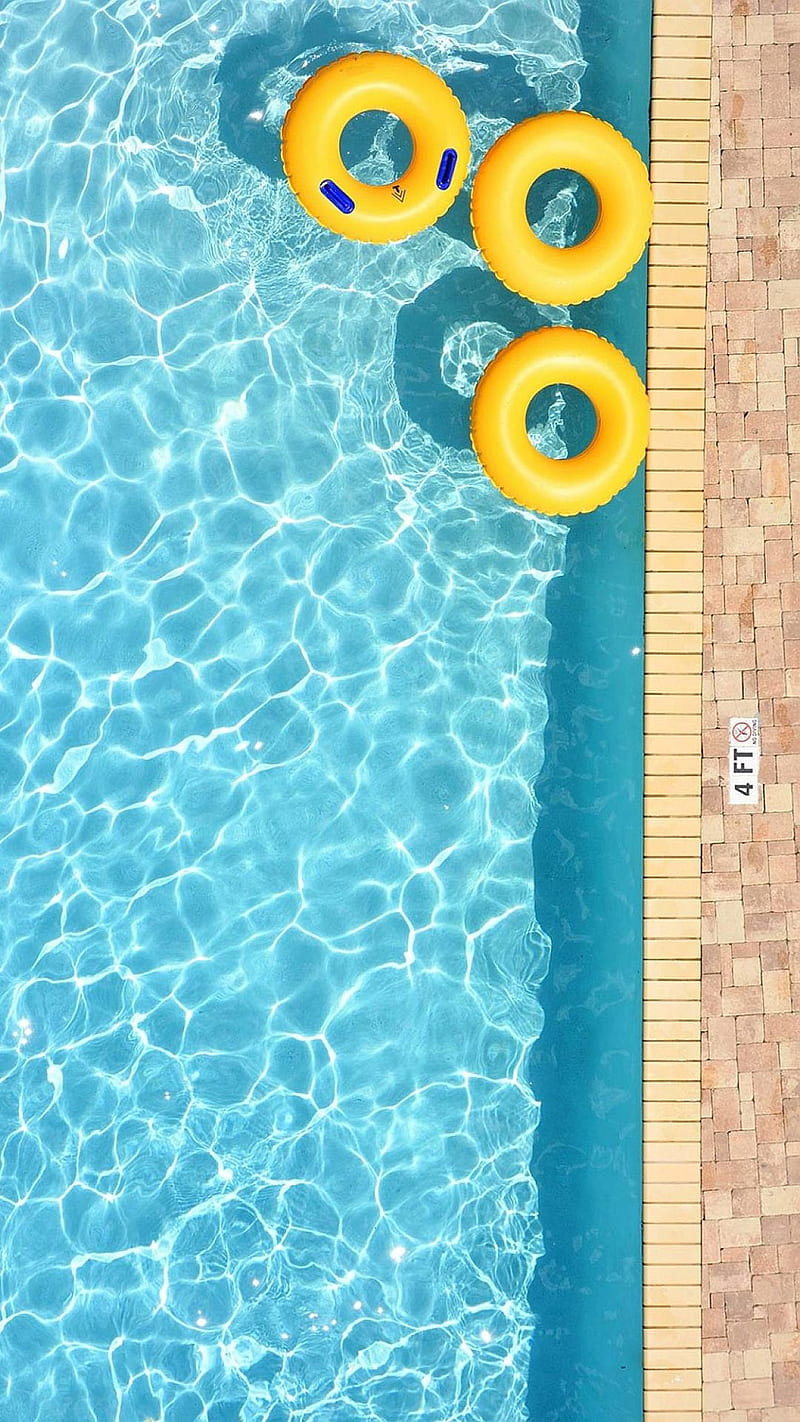 Pool blue float rafts rim rings sun sunny training water HD phone  wallpaper  Peakpx