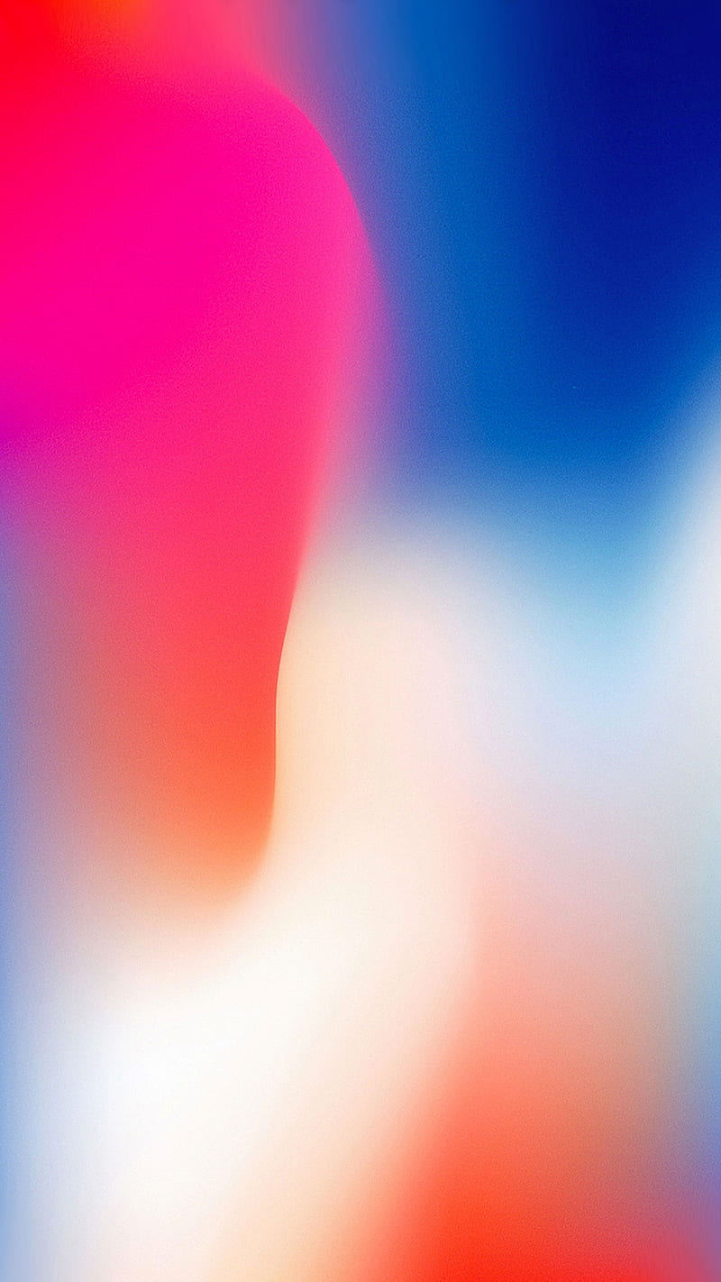 iPhone X Colorful Background , iphone x, ios, apple, HD phone wallpaper