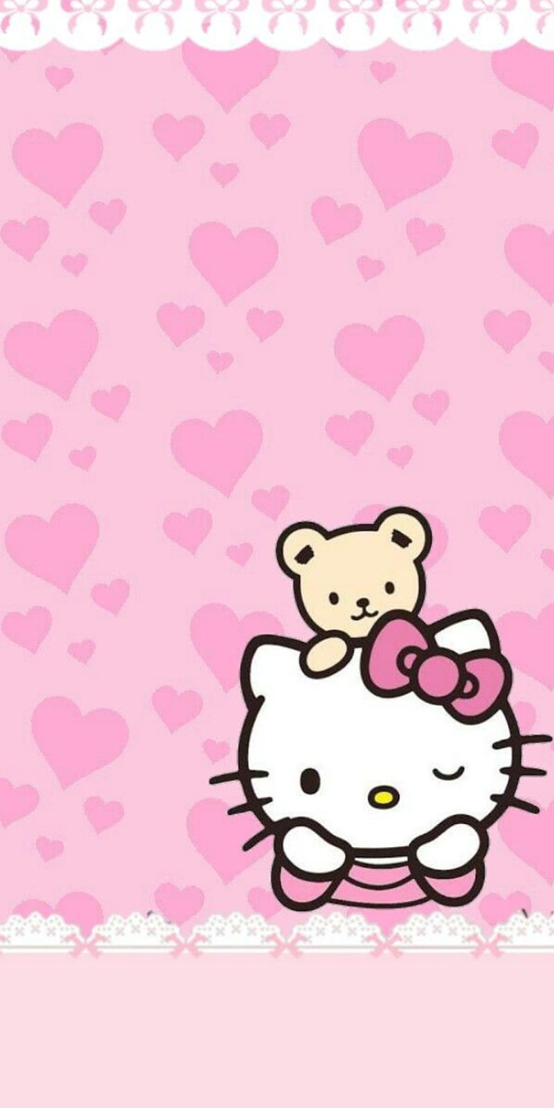 Hello kitty, magenta, pink, HD phone wallpaper | Peakpx