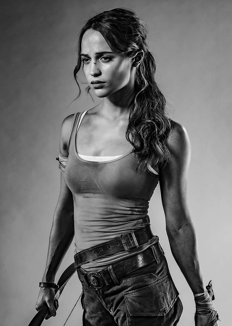 Download Sexy Alicia Vikander Tomb Raider Iphone Wallpaper