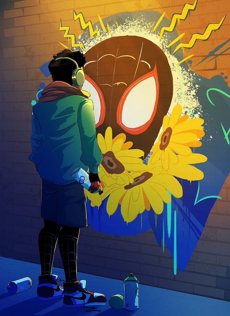 Sunflower, spiderman, HD phone wallpaper | Peakpx