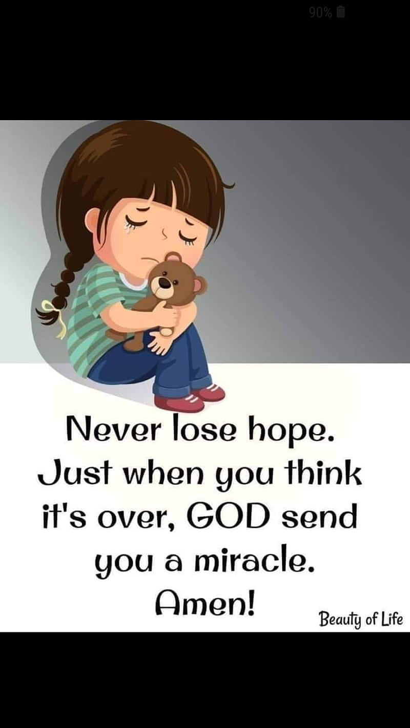 never lose hope , bible, christian, god, happy, never lose hope, HD phone wallpaper