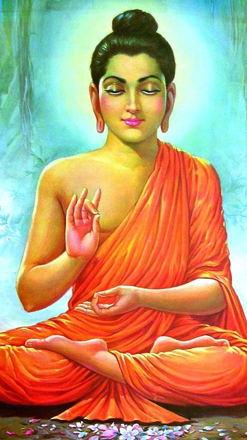 Gautam Buddha Ka Meditation, gautam buddha ka, siddhartha gautama, meditation, lord buddha, HD phone wallpaper