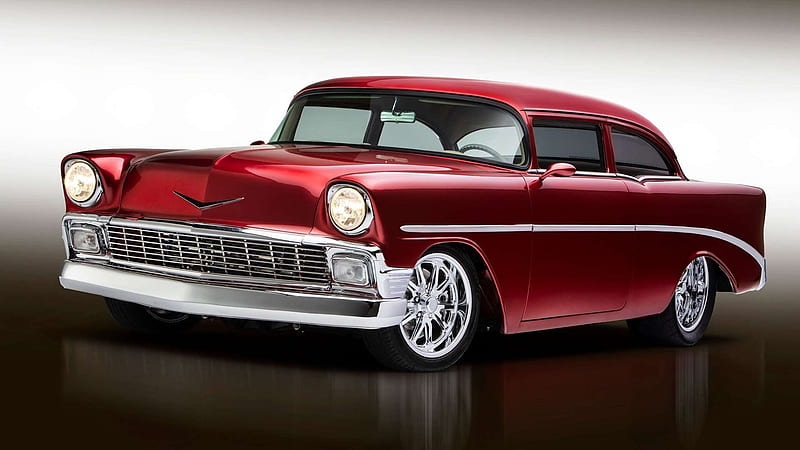 Radicalizing a 1956 Chevy With a 725-hp Blown LS, GM, Bowtie, Blown, Chevy, HD wallpaper