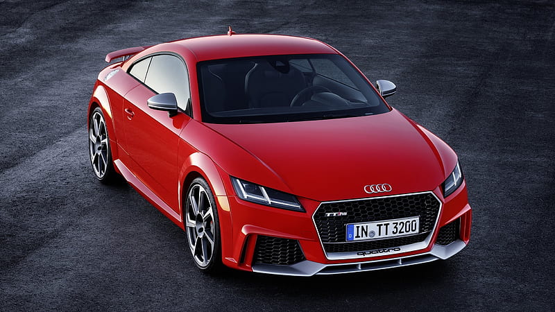 new items, red, 2017, coupe, audi, HD wallpaper