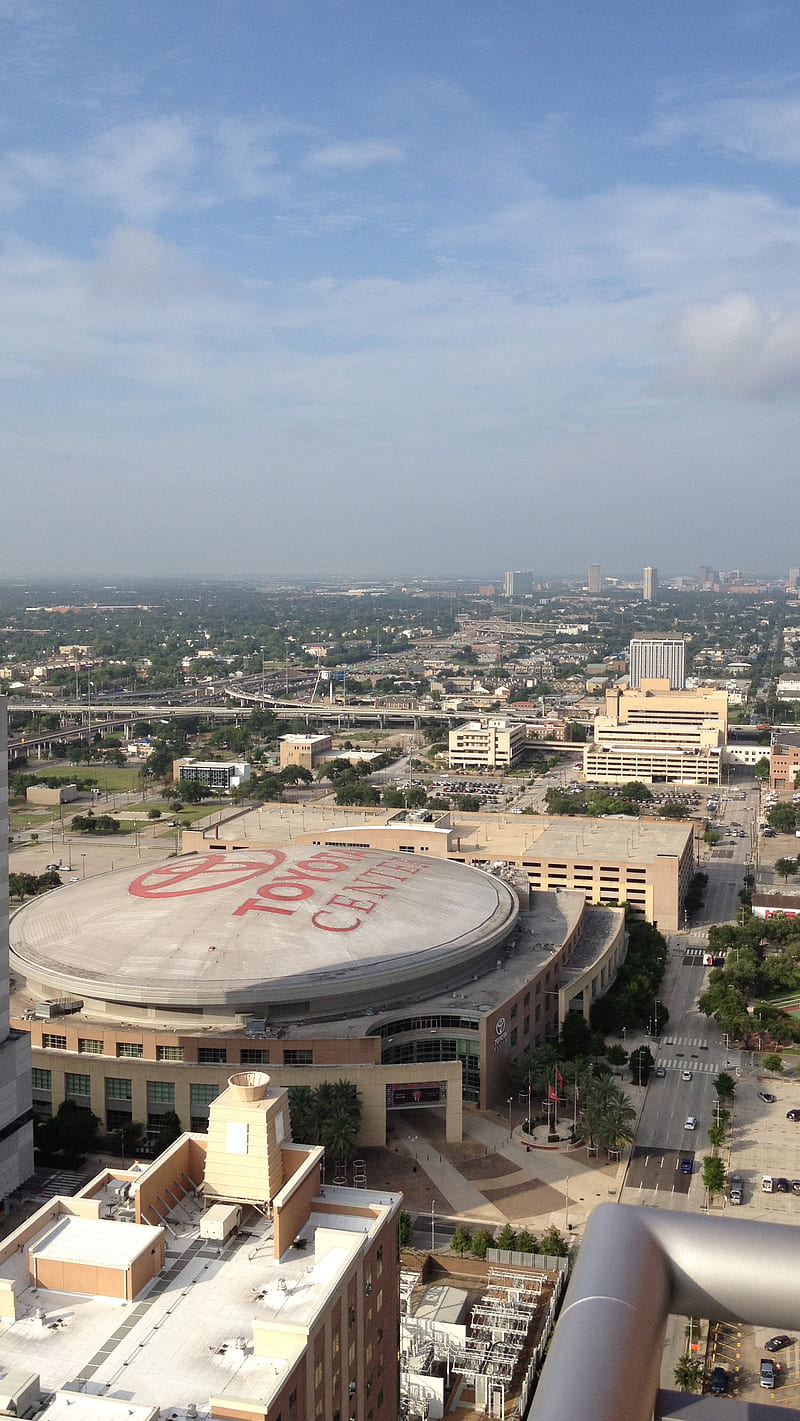 Toyota Center, houston, rockets, texas, HD phone wallpaper