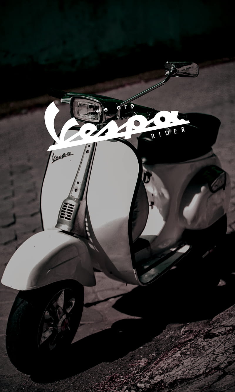 We are vespa rider 2, bike, motor, motorcycle, pts, small frame, vespa pts,  HD phone wallpaper | Peakpx