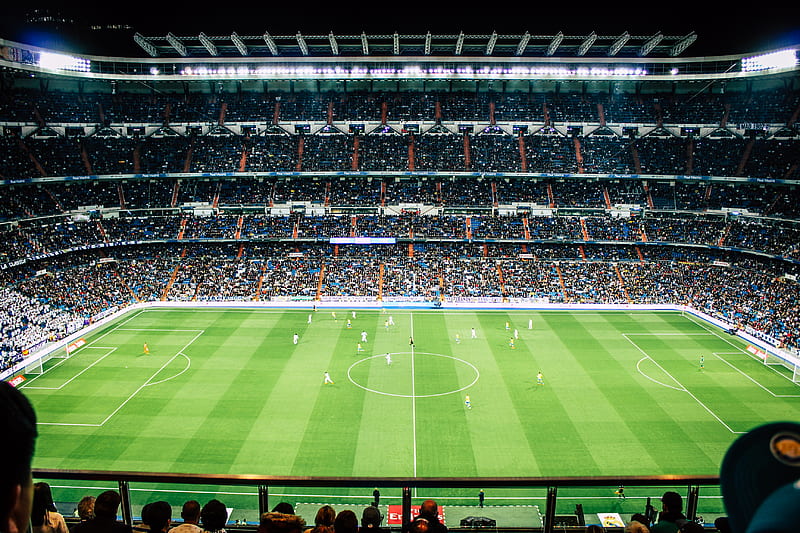 soccer field, HD wallpaper