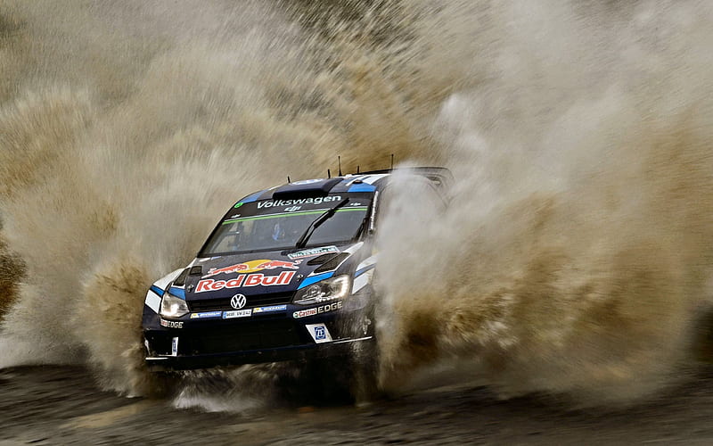 Volkswagen Polo, WRC, rally, racing cars, HD wallpaper