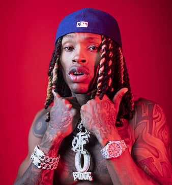 Twisted Hair King Von Is Wearing Black Dress And Having Tattoos On Neck And  Forehead HD King Von Wallpapers, HD Wallpapers