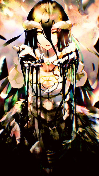 Overlord (anime), succubus, Albedo (OverLord), HD phone wallpaper