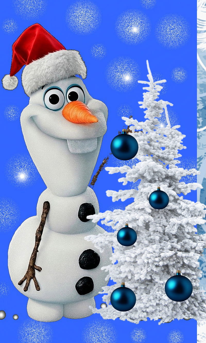 Christmas Olaf , christmas olaf, frozen, inside, movie, olaf christmas, stitch, HD phone wallpaper
