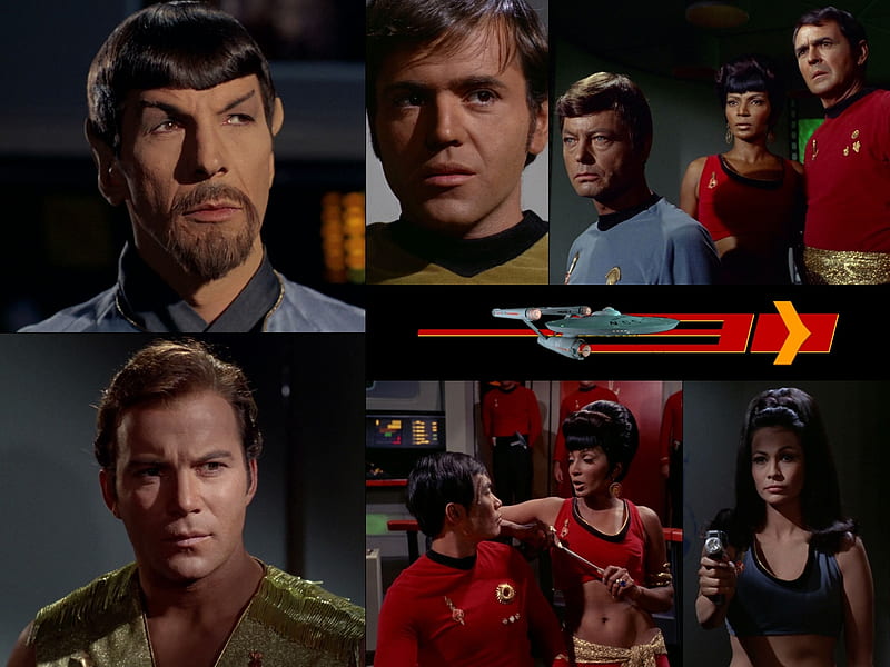 Mirror, Mirror, Kirk, Mirror Mirror, Spock, Star Trek TV Series, HD wallpaper