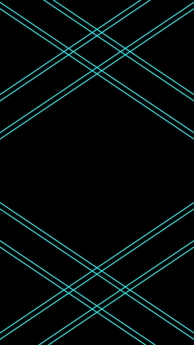 Abstract lines design, Minimal, abstract, black, desenho, flat, lines, modern, simple, sky blue, HD phone wallpaper