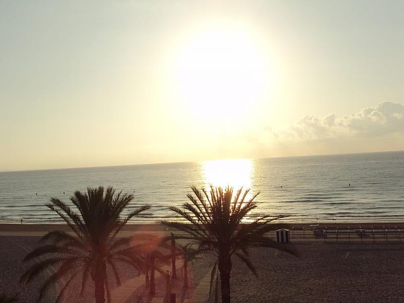 San Juan Beach, Alicante, alicante, beaches, nature, san juan, spain, HD wallpaper
