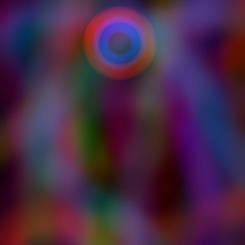rings, blurred, colorful, HD phone wallpaper