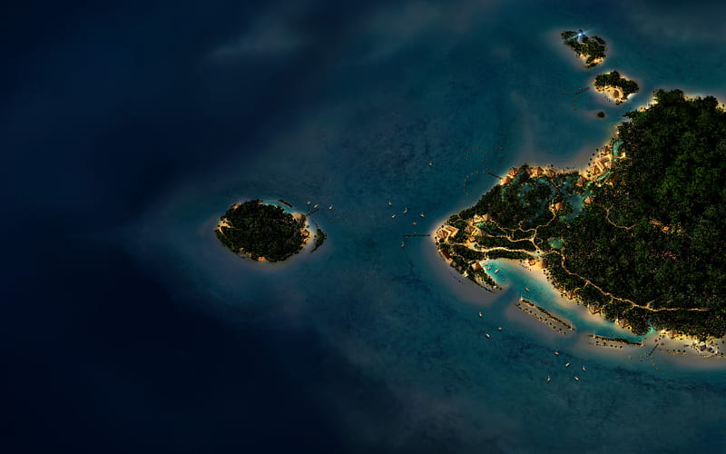 Paradise Island, HD wallpaper